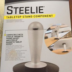 Steelie tabletop stand component